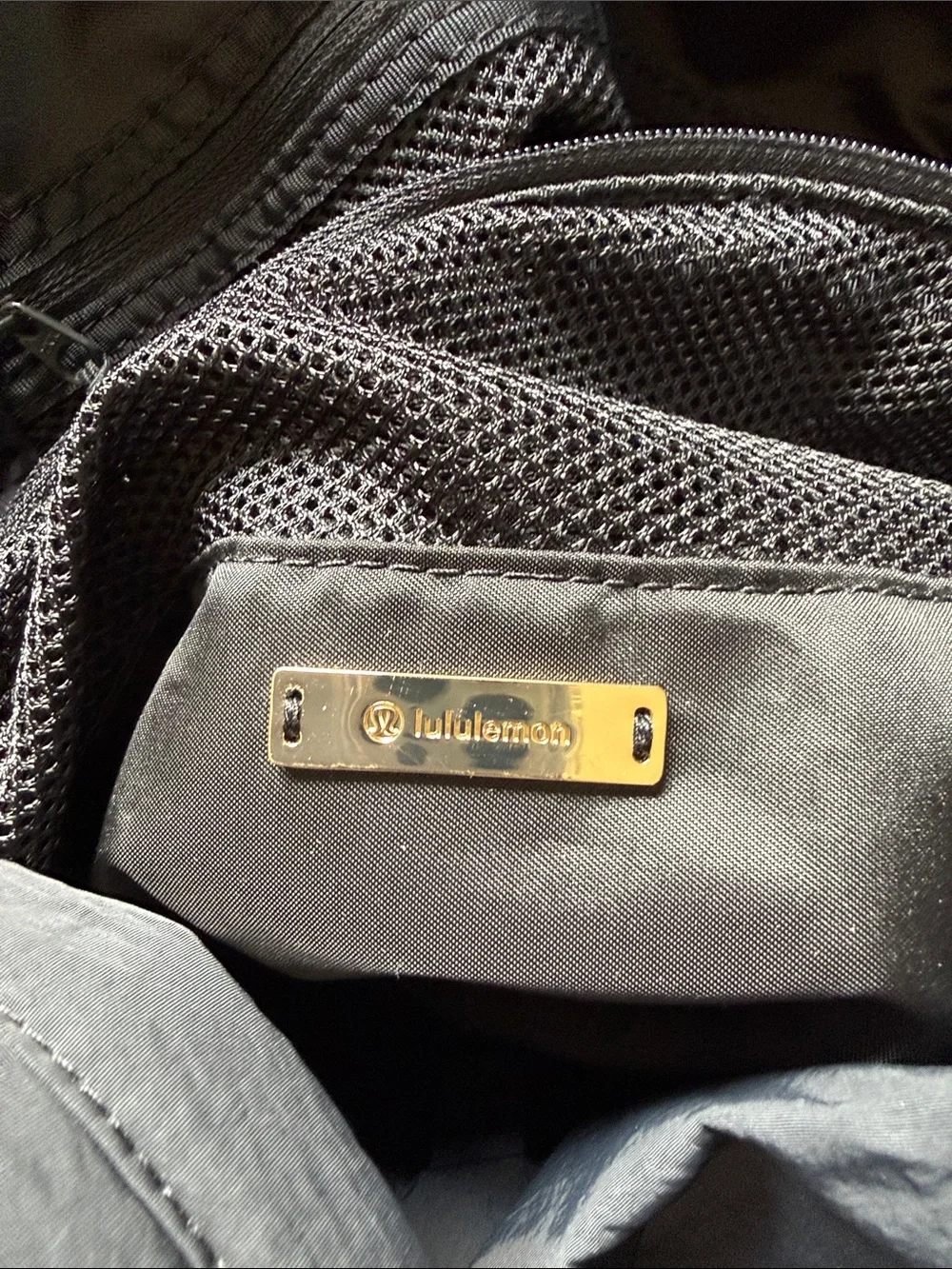 Lululemon Black tote bag for gym or travel